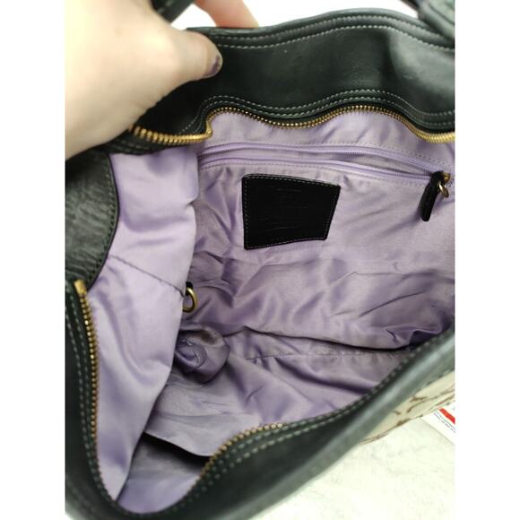 Tan Vintage Y2K Coach Crossbody Shoulder Bag - Picture 6 of 11